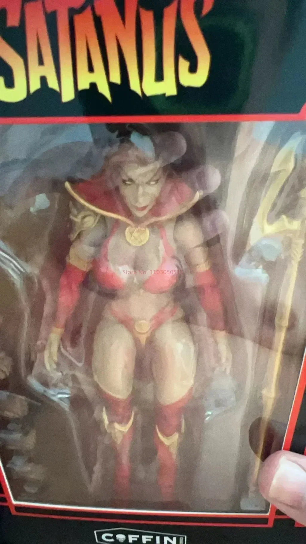 6-Inch Genuine 2024 Executive Replicas 1/12 Scale La Muerta Chaotica Lady Satanus Anime Figure Female Soldier Model Kids Gifts