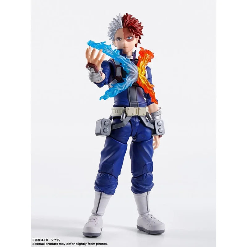 In Stock Bandai S.H.Figuarts My Hero Academia Shoto Todoroki Figure Anime Action Model Collectible Toys Gift