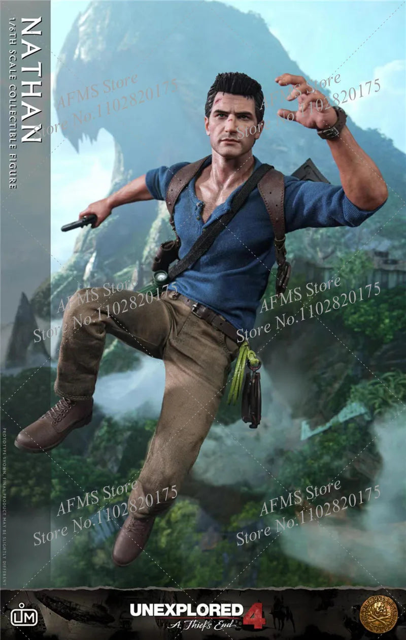 IN STOCK LIM012 Limtoys 1/6 Scale Collectible Figure Nathan Drake Mysterious Sea Area 12Inch Full Set Male Soldier Action Figure