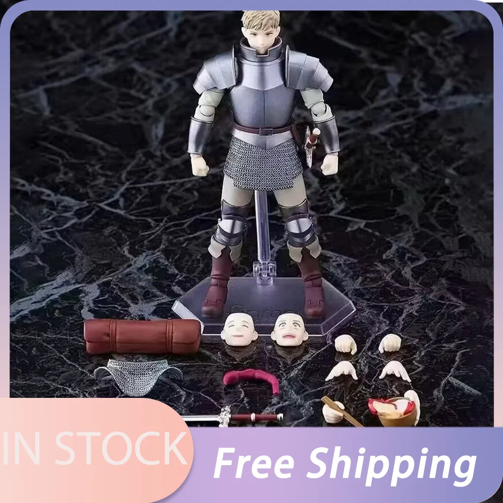 New In Stock Max Factory Figma#631 Delicious In Dungeon Laios Touden Anime Figures Gk Pvc Action Figure Collectible Model Toys