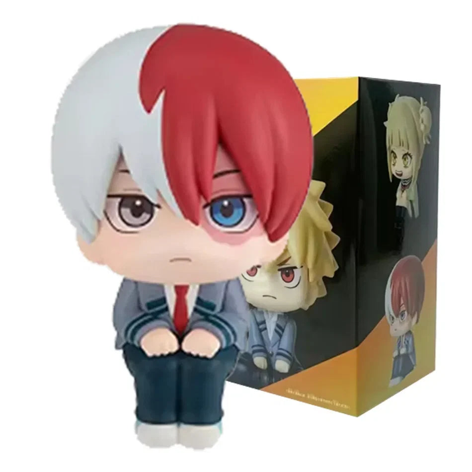 Anime MHA Himiko Toga Q Edition Action Figure Cute Collectible Doll Hero Toy Gift Look up Model