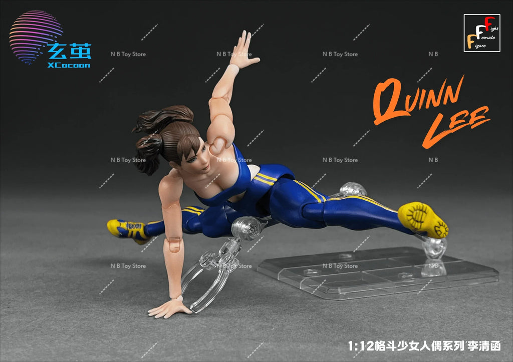 In Stock Original Xcocann Studio 1/12 Female Fighting Figure Quinn Lee Mountainmoon Pj01 Accessory Kit Collectible Model Toy Set