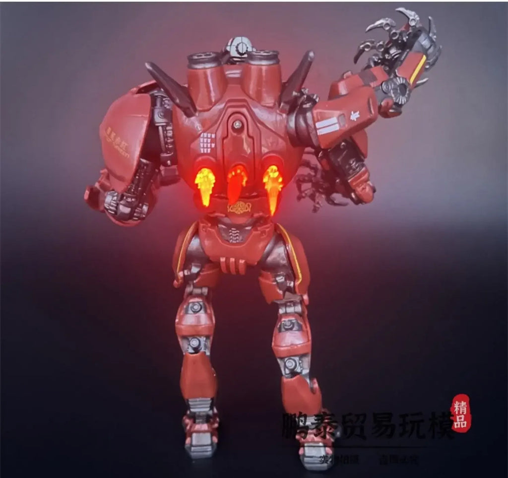 Pacific Rim Anime Figure Deluxe Light Edition Crimson Typhoon Light Action Figures Decoration Christmas Gift For Kids Toys