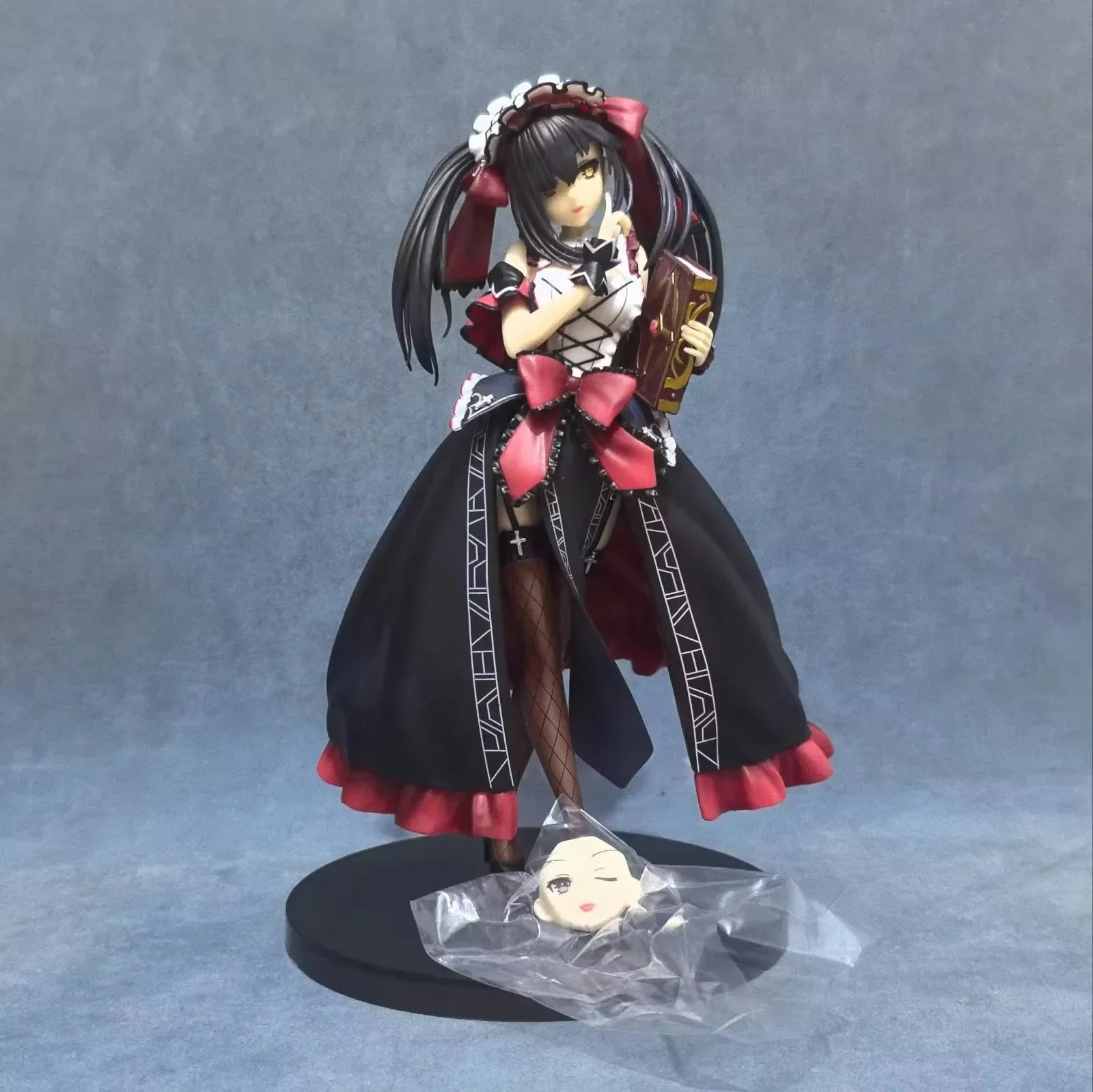 New Date A Live Kurumi Tokisaki 'Nibelcole' Anime Figure - Gothic Lolita Spirit Collector Statue Desktop Display Gift