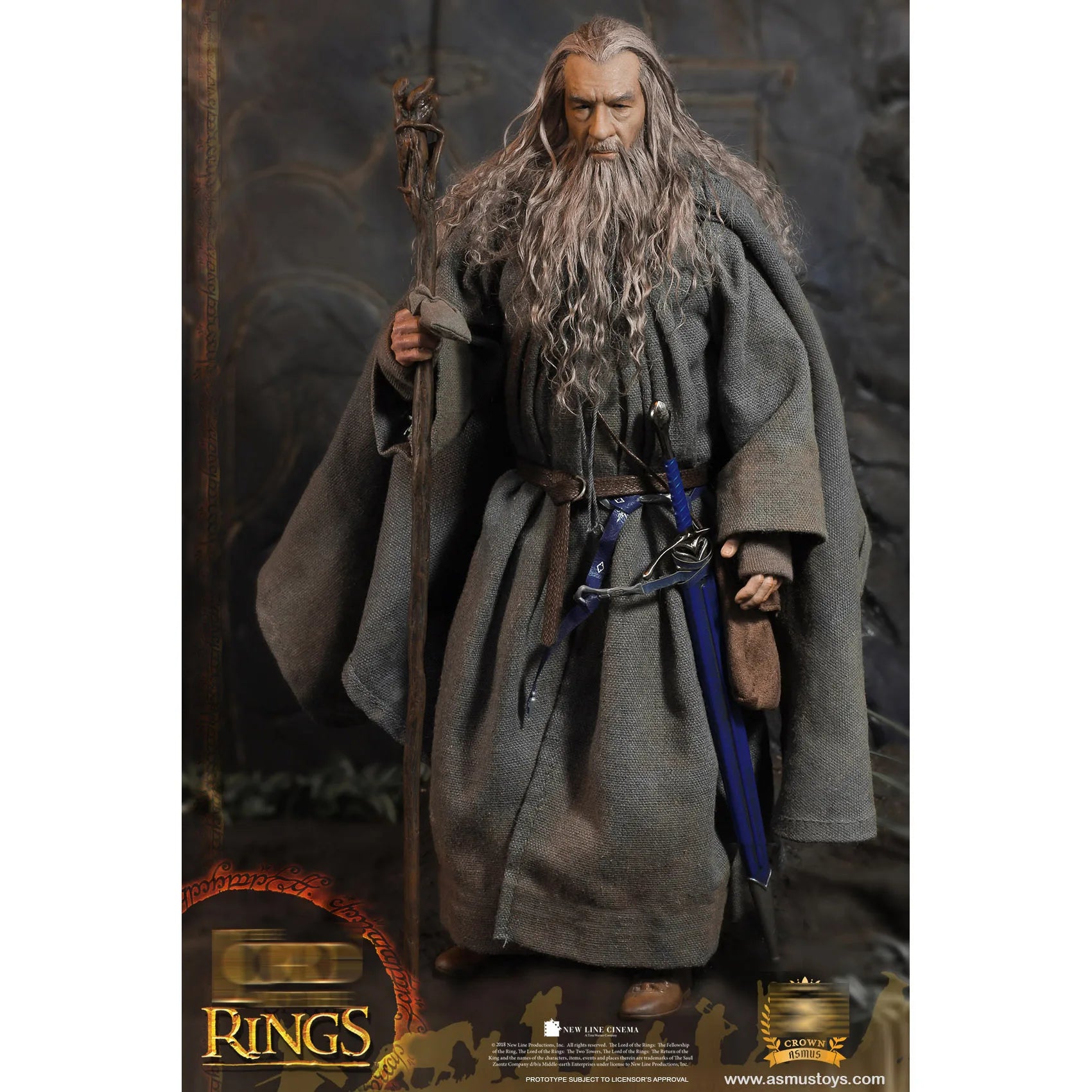 Asmus Toys-CRW001 Gray robe Mithrandir 2.0 - 1/6 scale collectible doll CRW001 Action Figure Toy Model 30CM