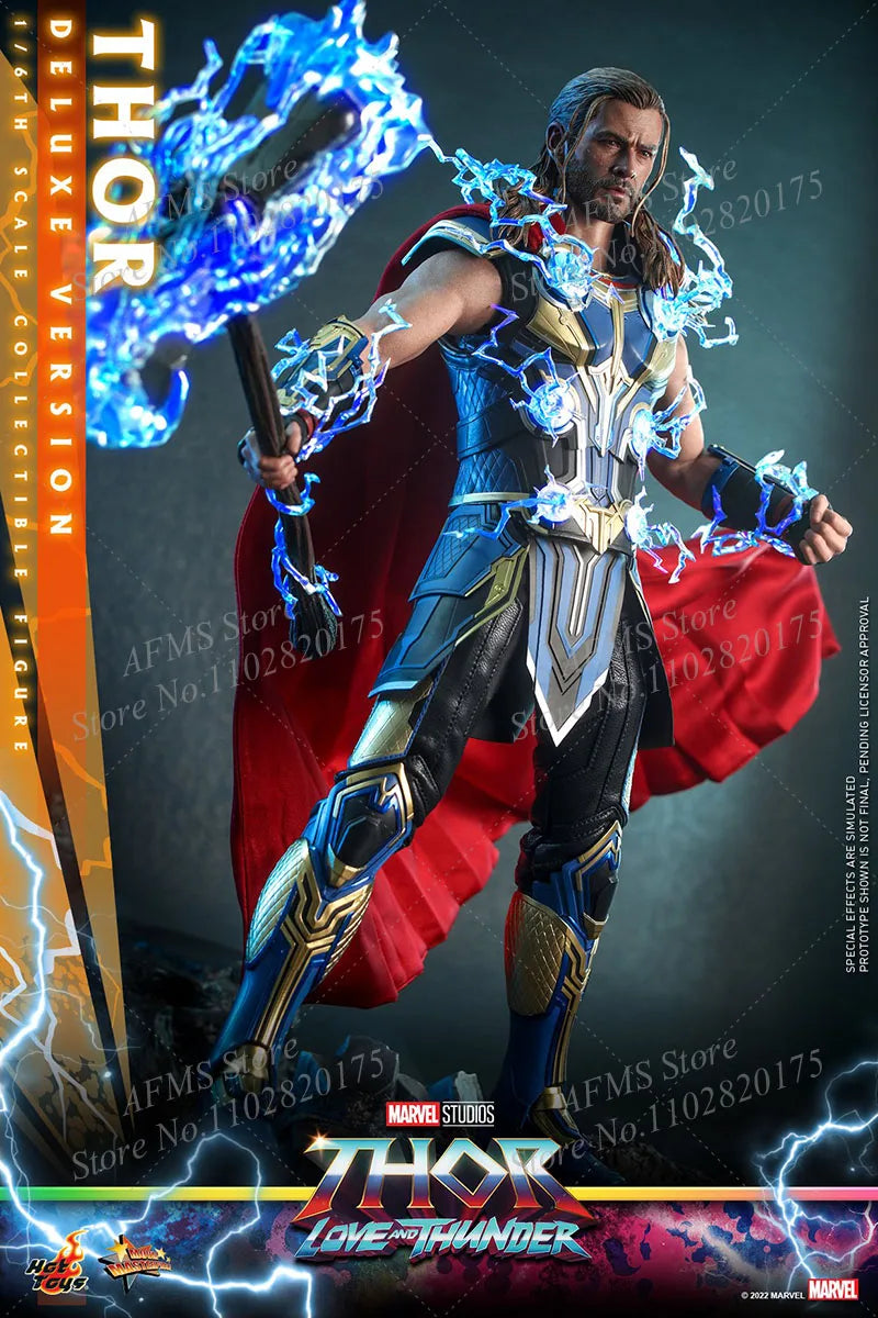 HOTTOYS HT MMS656/655 1/6 Scale Collectible Figure Chris Hemsworth Thor: Love and Thunder Full Set 12Inch Men Soldier Model