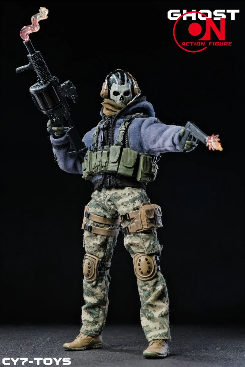 2026 Q1 CY7-TOYS 1/12 Scale Ghost Squad Special Forces Male Warrior Full Set 6inch Action Figure Body Original And Collectible