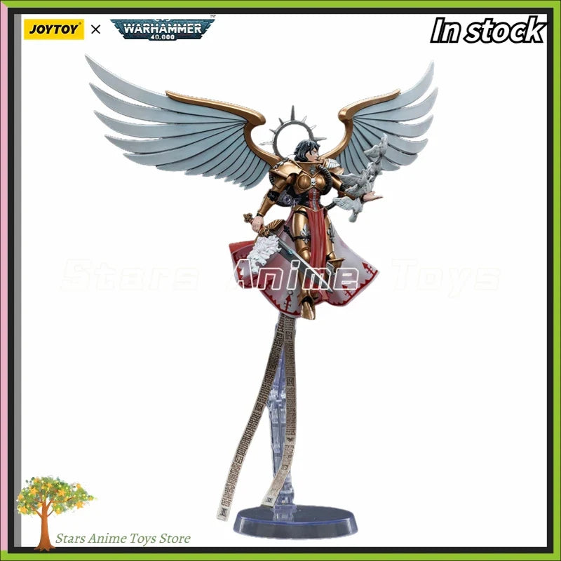 Original JOYTOY 1/18 Action Figure WARHAMMER 40000 Adepta Sororitas Celestine The Living Saint Model