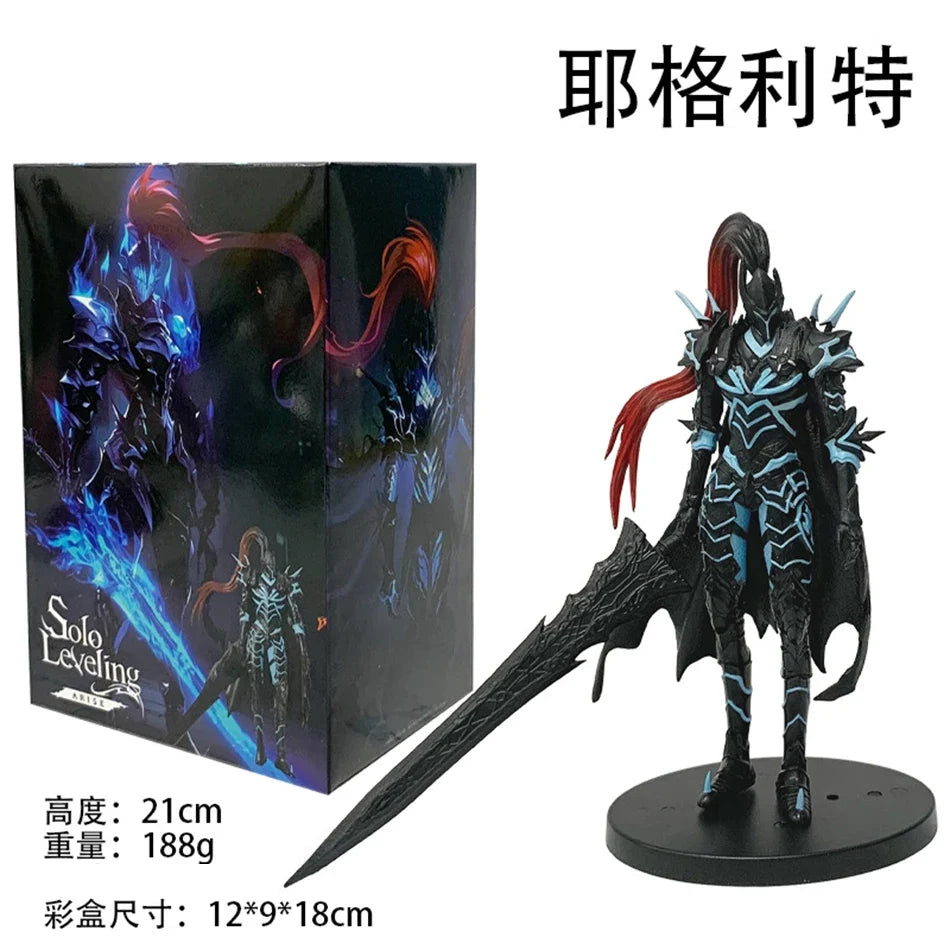 20cm In Stock Upgrade(Anime Version) Cha Hae-in Action Figure PVC Collect Model Figure Display Anime Merchandis