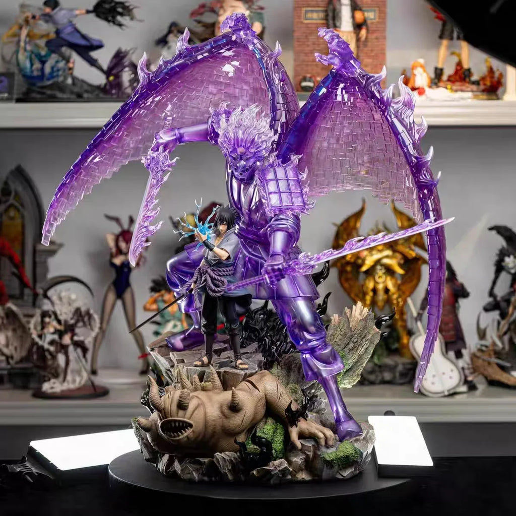 ippuden Must Uzui  200mm Action Figure Collectible Toy Boy Gift Trendy Statuette PVC Material