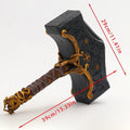 God of War Ragnarok Kratos 1:1 Hammer Decorations Figure Statue Collection Toy Gift