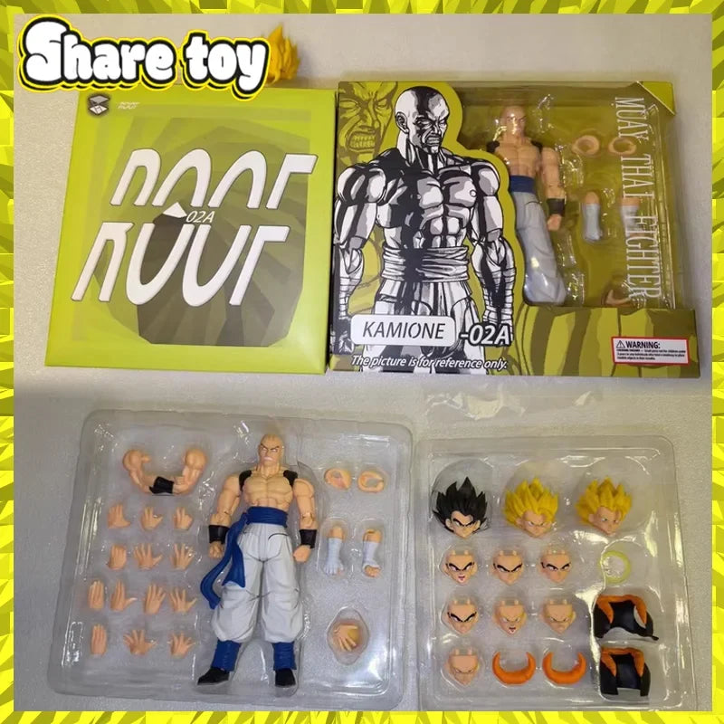  Tonsenarttoys Kamione Dragon Ball Z SHF Super Saiyan SSJ SSJ2 Gogeta Son Goku Trunks Anime Action Figures Toys Model gifts