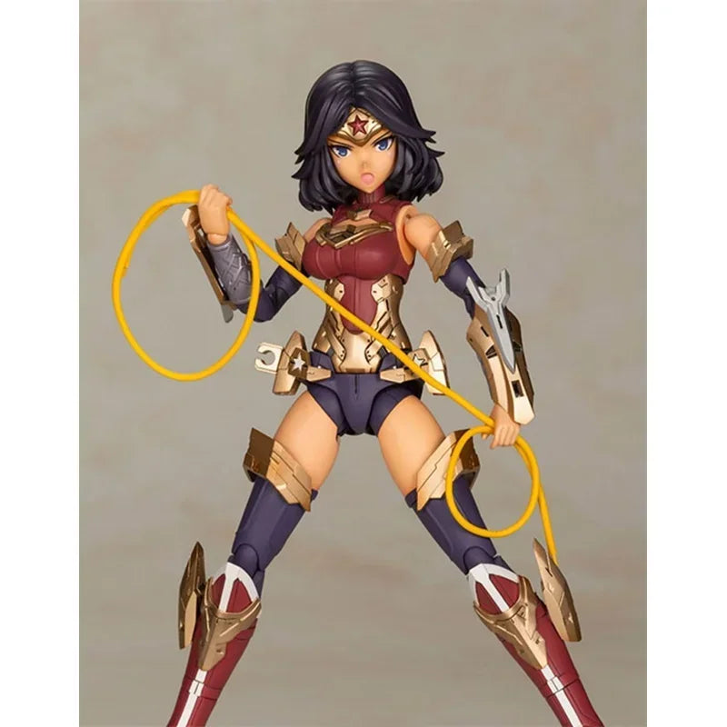 Anime Figure Frame Arms Girl CG004 WONDER WOMAN Original Action Figure Toys Collectible Model Dolls Christmas Gifts for Children
