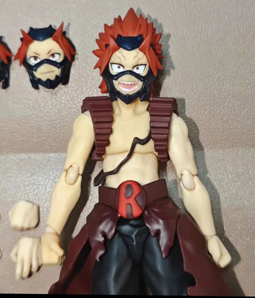 In stock lowest price 2025 Japanese original anime figure movable Kirishima Eijiro action figure collectible model toys for boys