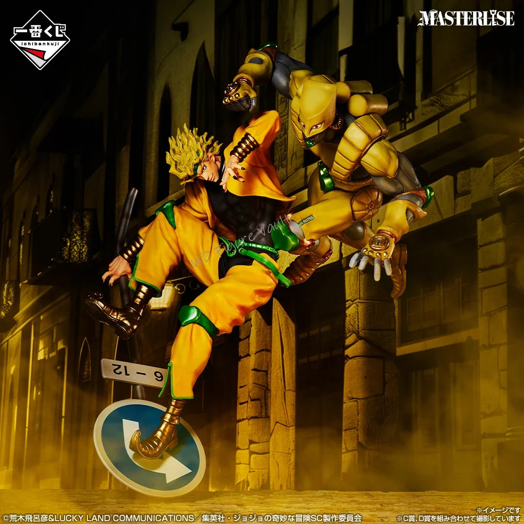 In stock Bandai JoJo's Bizarre Adventure Stardust Crusaders -STAND RUSH Figure Highly Detailed Collectible Model Toy Gift