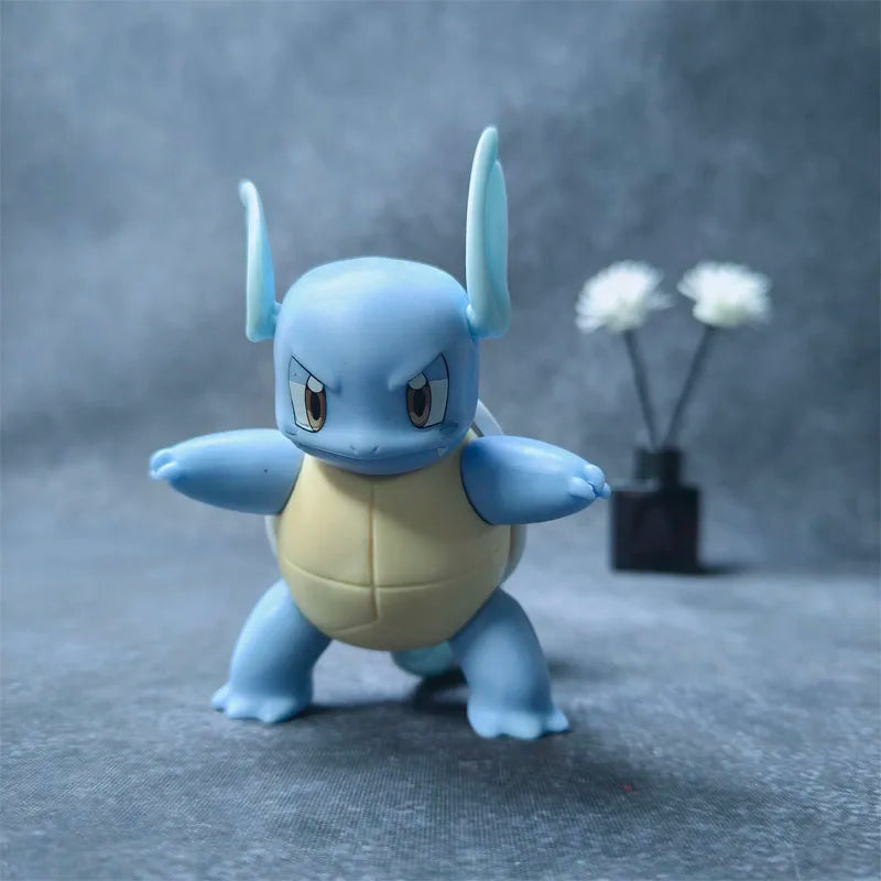 Cartoon Anime Pokemon Figur Niedliche Schiggy Schillok Puppe Actionfigur Statue Modell Spielzeug Puppe Dekoration Sammlerstück Geschenk