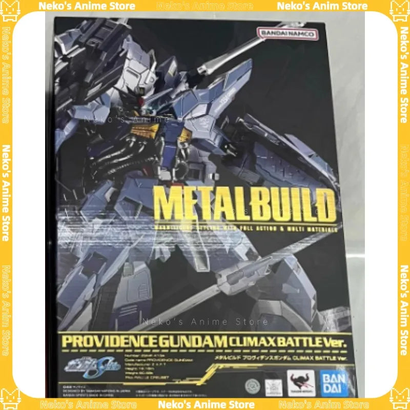 BANDAI Tamashii METAL BUILD Providence Gundam Climax Battle Ver. Action Figure Anime Model Desktop Doll Collectibles Gift