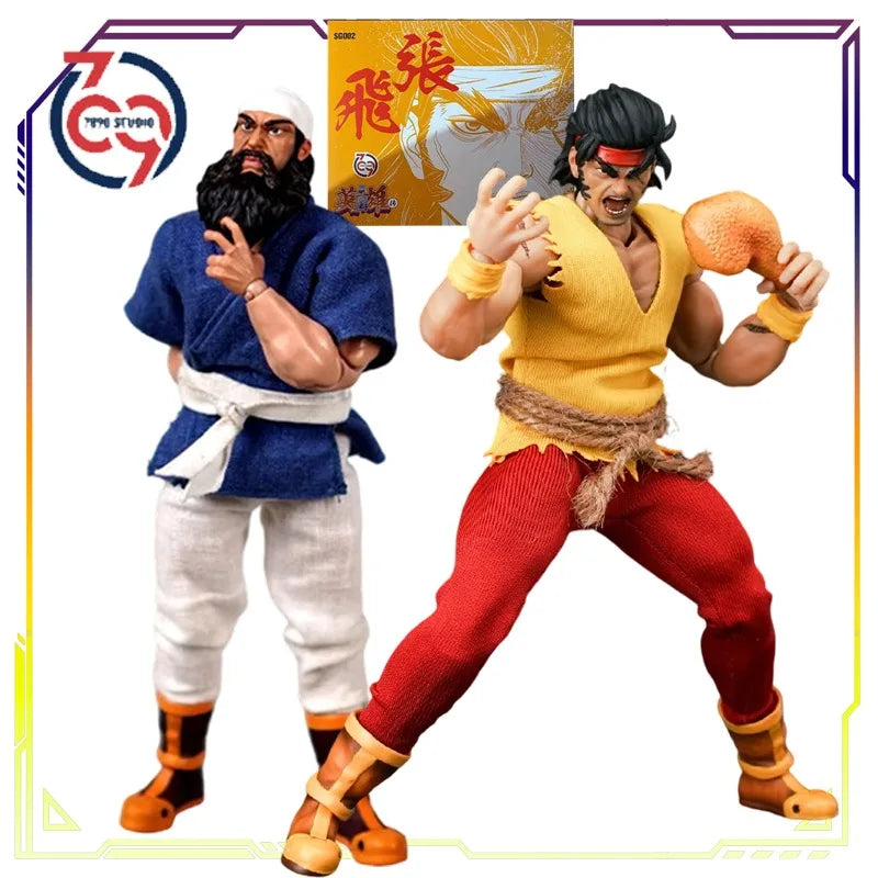 7890STUDIO TOYS Original Legend of Heroes of The Three Kingdoms Series Zhang Fei Anime Action Figure Model Toys Gifts Fo Boys