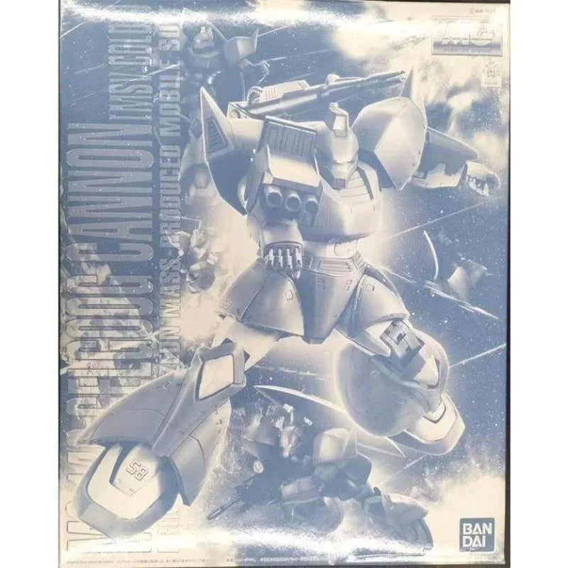 Bandai GUNDAM MG Gelgoog Cannon MS-14C 1/100 Anime Action Figure Assembly Model Toys Collectible Model Ornaments Gifts For kids