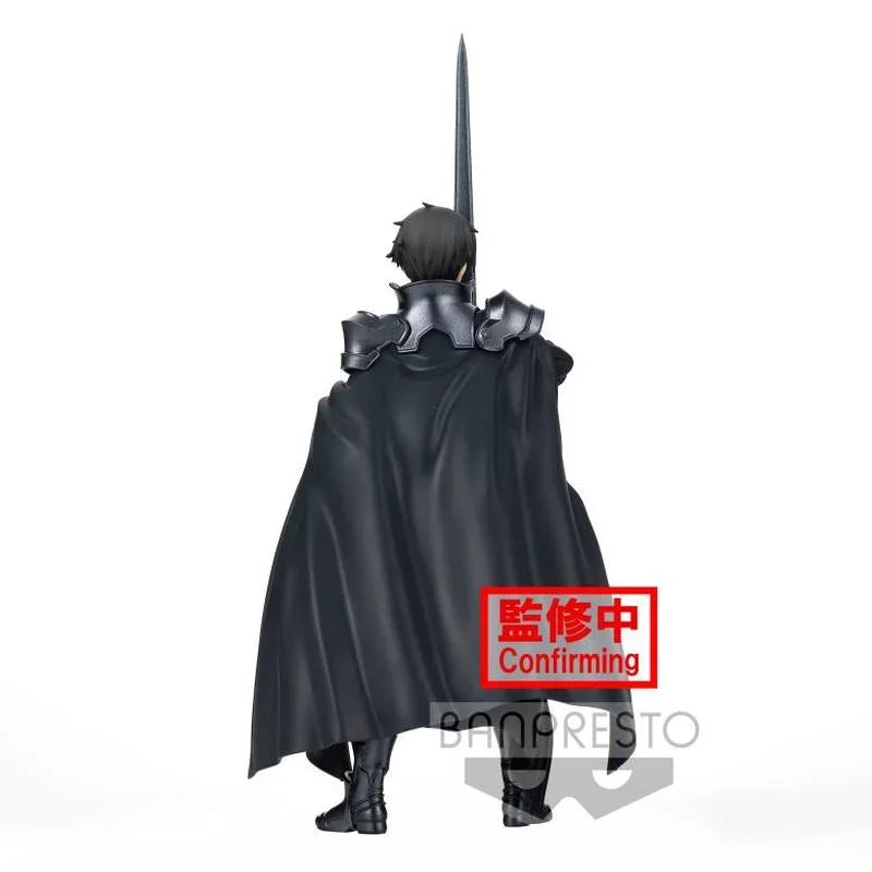Bandai Original Sword Art Online Anime Kirigaya Kazuto Action Figure Toys for Boys Girls Kids Christmas Gift Model Dolls