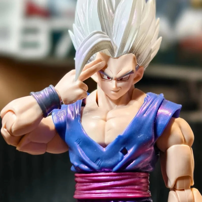 2025 Original Bandai Dragon Ball Z SDCC S.H.Figuarts Exclusive Edition Son Gohan Beast SDCC Anime Action Figure Models Toys Gift