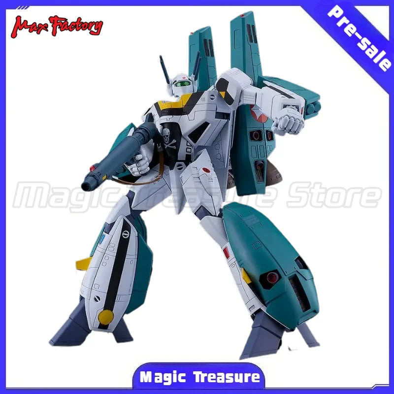ã€MTã€‘Pre-sale Max Factory GSC PLAMAX PX19 Super Dimension Fortress Macross VF-1S Valkyrie Roy Focker Special Assembled Figure