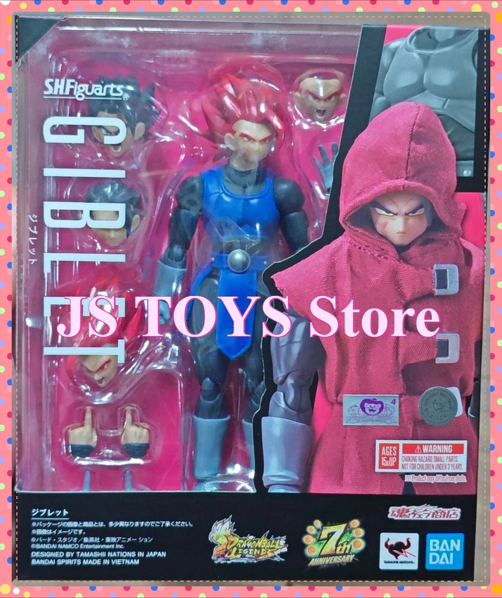 Bandai Dragon Ball Legends S.H.Figuarts SHF Giblet Anime-Figur Modellspielzeug