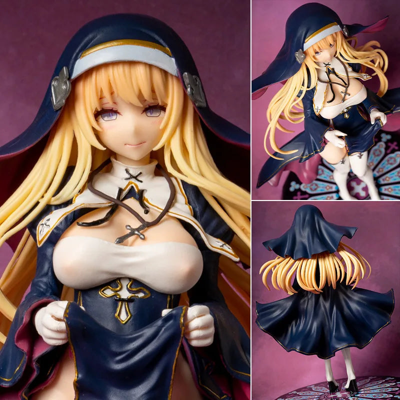 26cm Anime Sister Charlotte Divine White & Black Pvc Figure Statue Desktop Decoration Toys Gifts For Fans