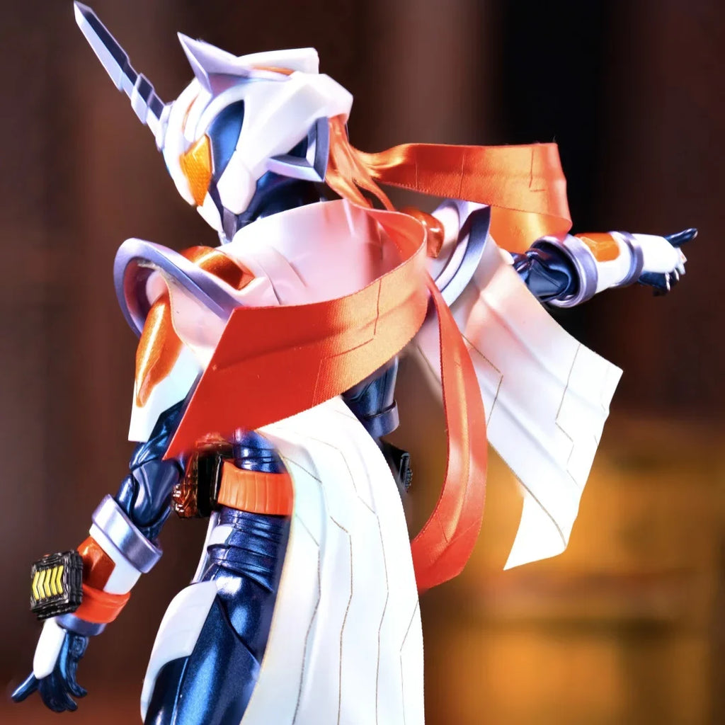 KAMEN RIDER SHF Anime NEW Handmade Gotchard MAJADE Cloak belt pants clothes Built In Iron Wire Is Suitable for 1/12 Toy