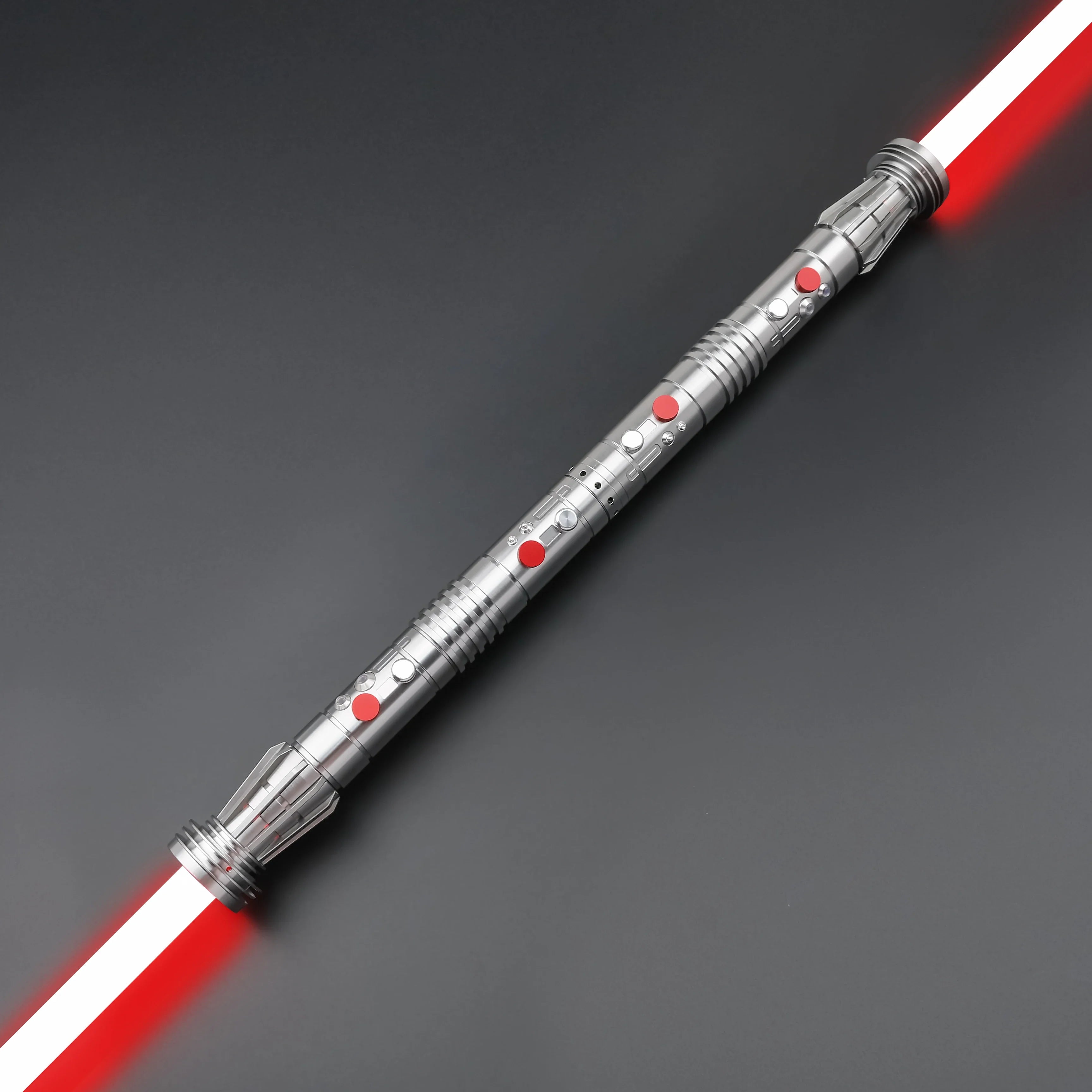 Darth Maul SNV4 2pcs Handle+Blade JEDI 27sound Double Lightsaber Toys Metal Hilt Light Smooth Swing Sword Laser Proffie TXQSABER