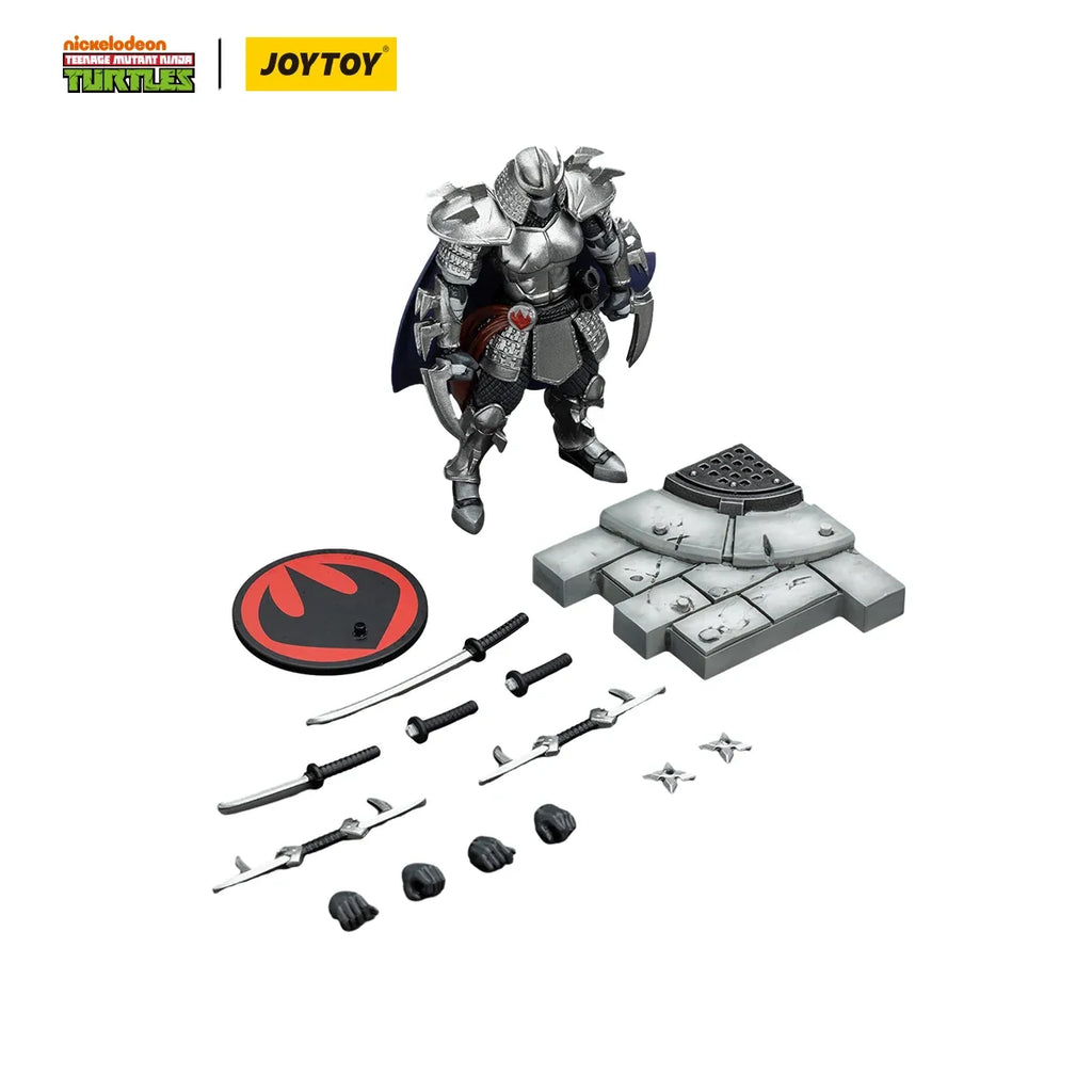 [IN STOCK]JOYTOY TMNT 1/18 Action Figure TMNT-Shredder&Foot Clan A&Foot Clan B 3PCS Model