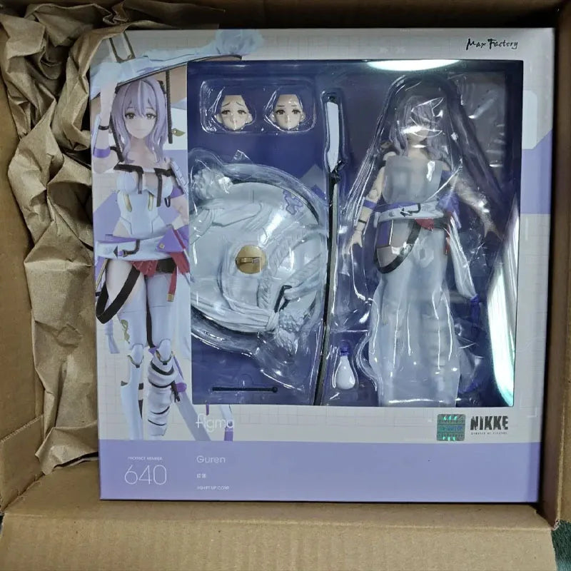Auf Lager MAX Factory Originalverpackung FIGMA 640 GODDESS OF VICTORY: NIKKE Actionfigur Modellspielzeug Geschenk für Kinder Schaumstoffverpackung