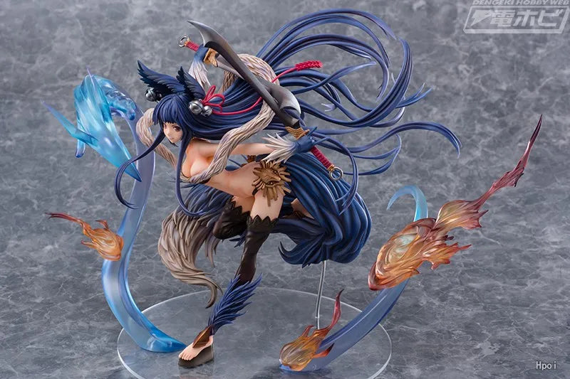 Original in Stock Phat! GRANBLUE FANTASY Fire Fox Yuel 1/7 Figures Model Toy Gift Collection Ornament