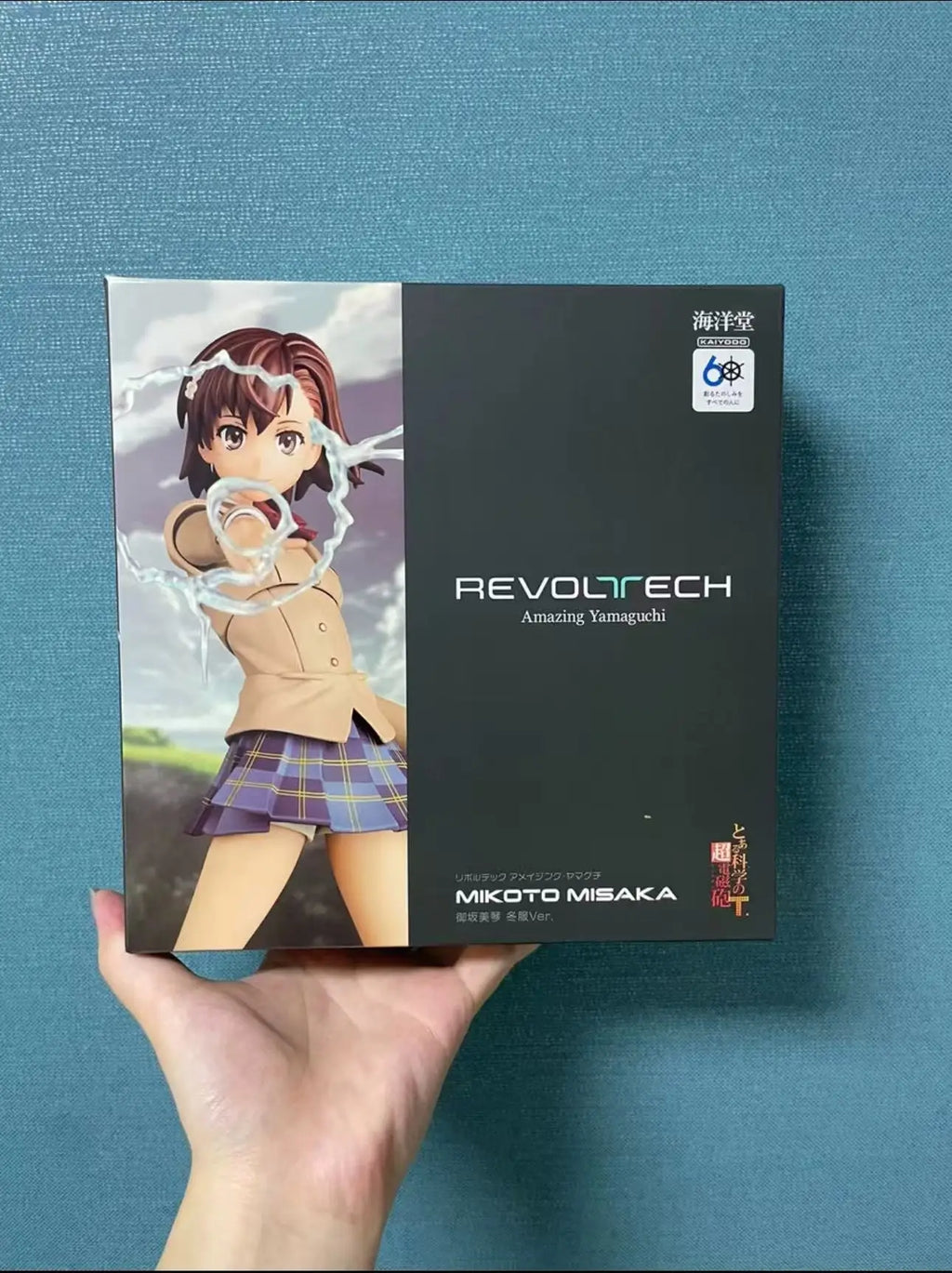 Kaiyodo Wheel Technology Series Surprise Yamaguchi Misaka Mikoto with Special Bonus Figures