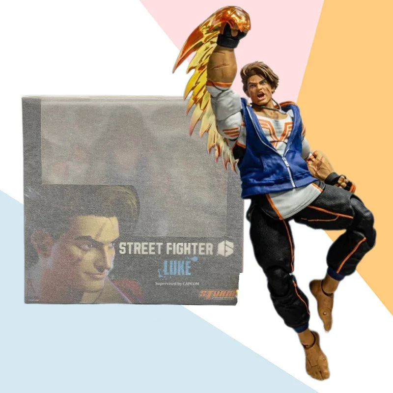 Auf Lager Storm Collectibles Original Street Fighter 4 LUKE Anime volle Action Fertig PVC Figur Modell Spielzeug Geschenke für Kinder