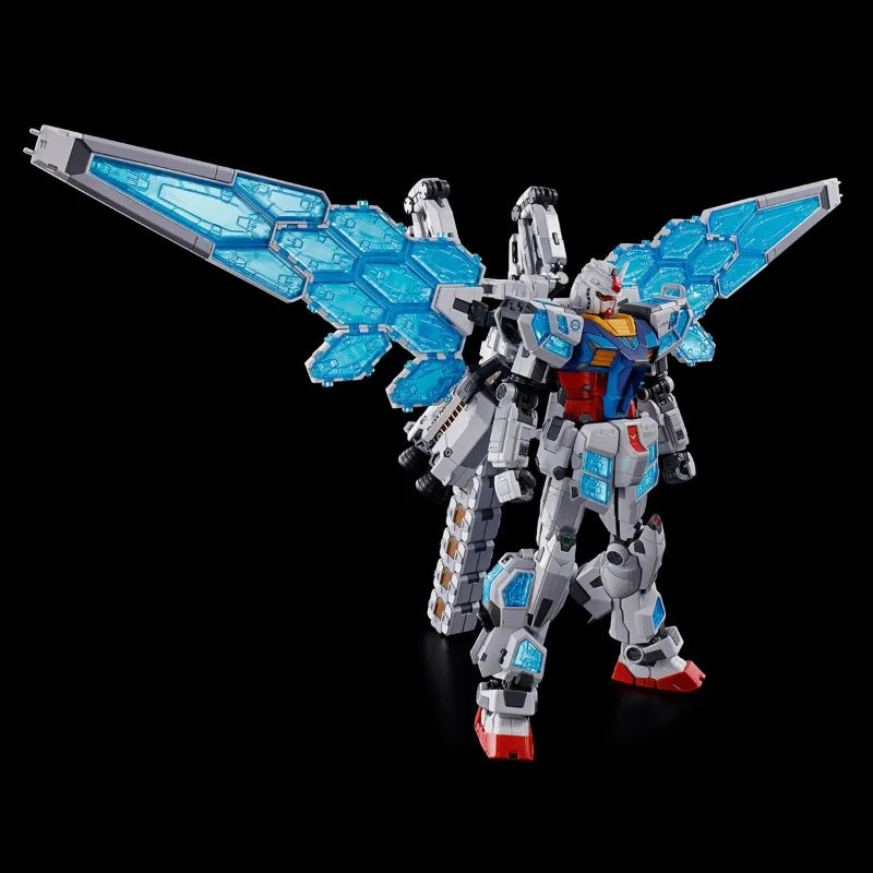 BANDAI SPIRITS Original in Stock RX-78F00/E Gundam 1/144 EX-001 G.L.R.S.S Feather Unit Anime Cartoon Assemble Model Kit