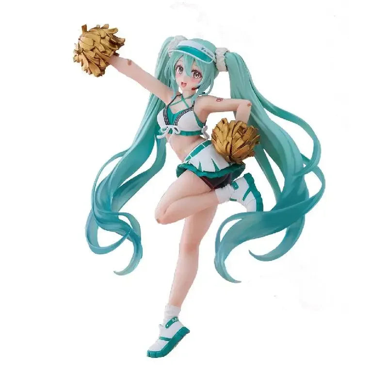 Hatsune Miku Garage Kit Anime Figure VOCALOID Hatsune Beautiful Girl Character Model Doll Toy Collectibles Gifts