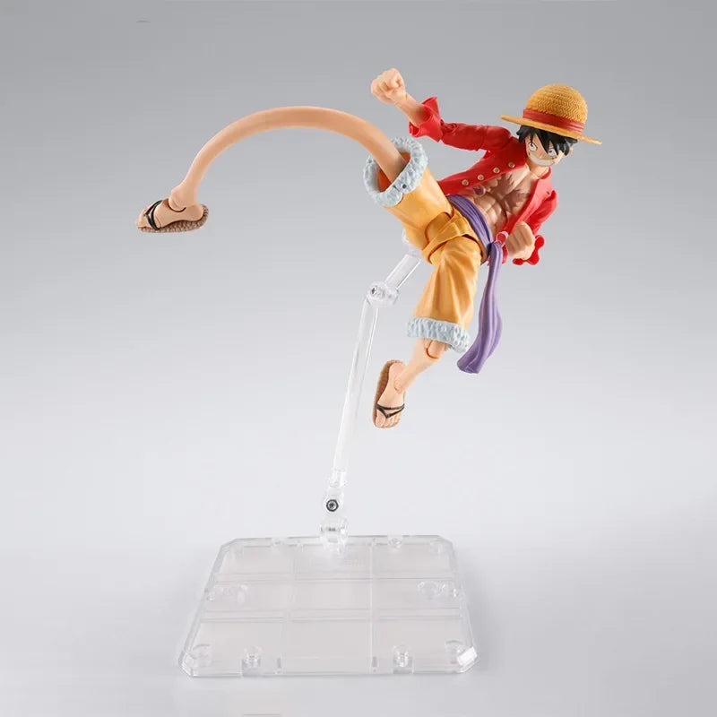 Bandai SHF S.H.Figuarts One Piece LUFFY ROMANCE DAWN Gum-Gum OPTION PARTS SET Figure Finished Model Anime Action Toy Giftfor kid