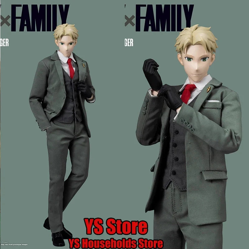 Threezero 3Z05040M0 1/6 Lord Forger Movable Boy Action Figure Anime SpyXFamily Role Delicate Mini 12" Full Set Soldier Figurine