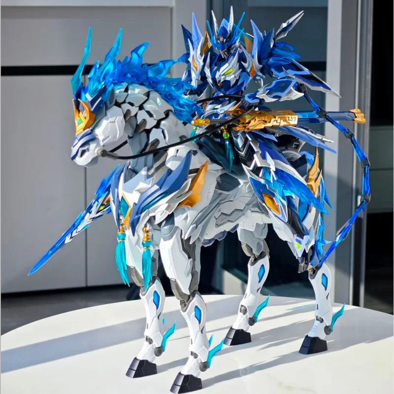 Motion Drive Zhao Yun Super Articulated Alloy Skeleton Robot Model DIY Assembly Collectible Figure Handmade Action Toy