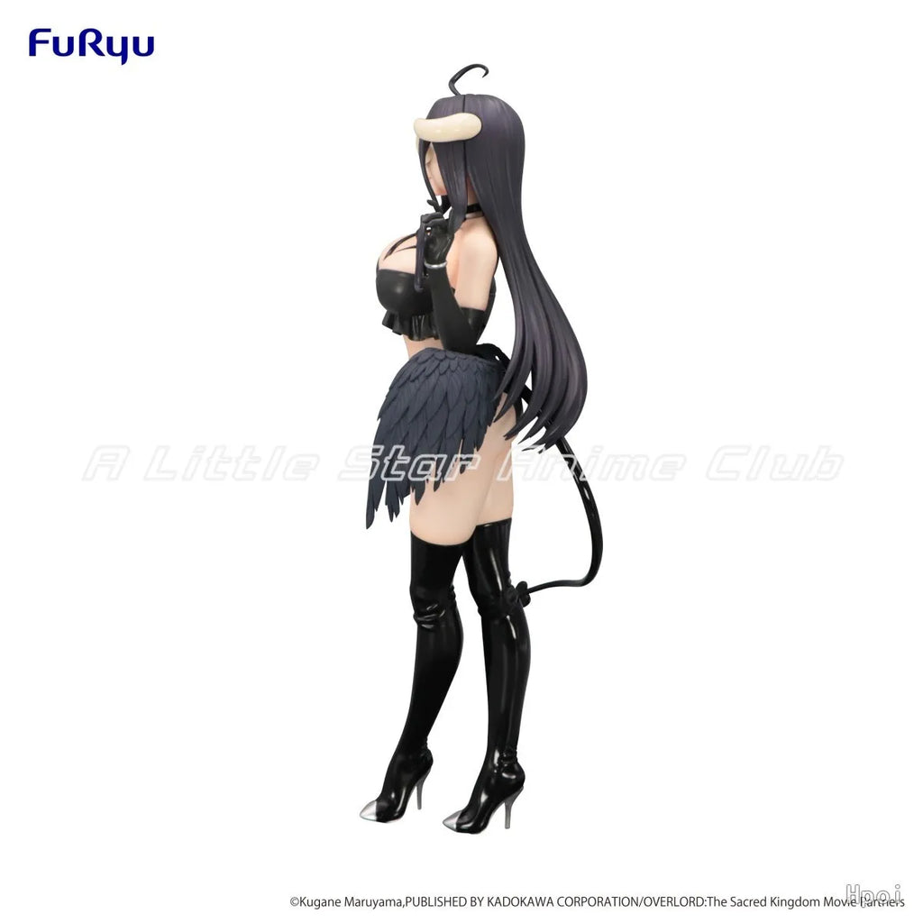 In Stock Original FuRyu BiCute Dark Figure OVERLORD Albedo Devil Girl Anime Figure Model Collection Toys