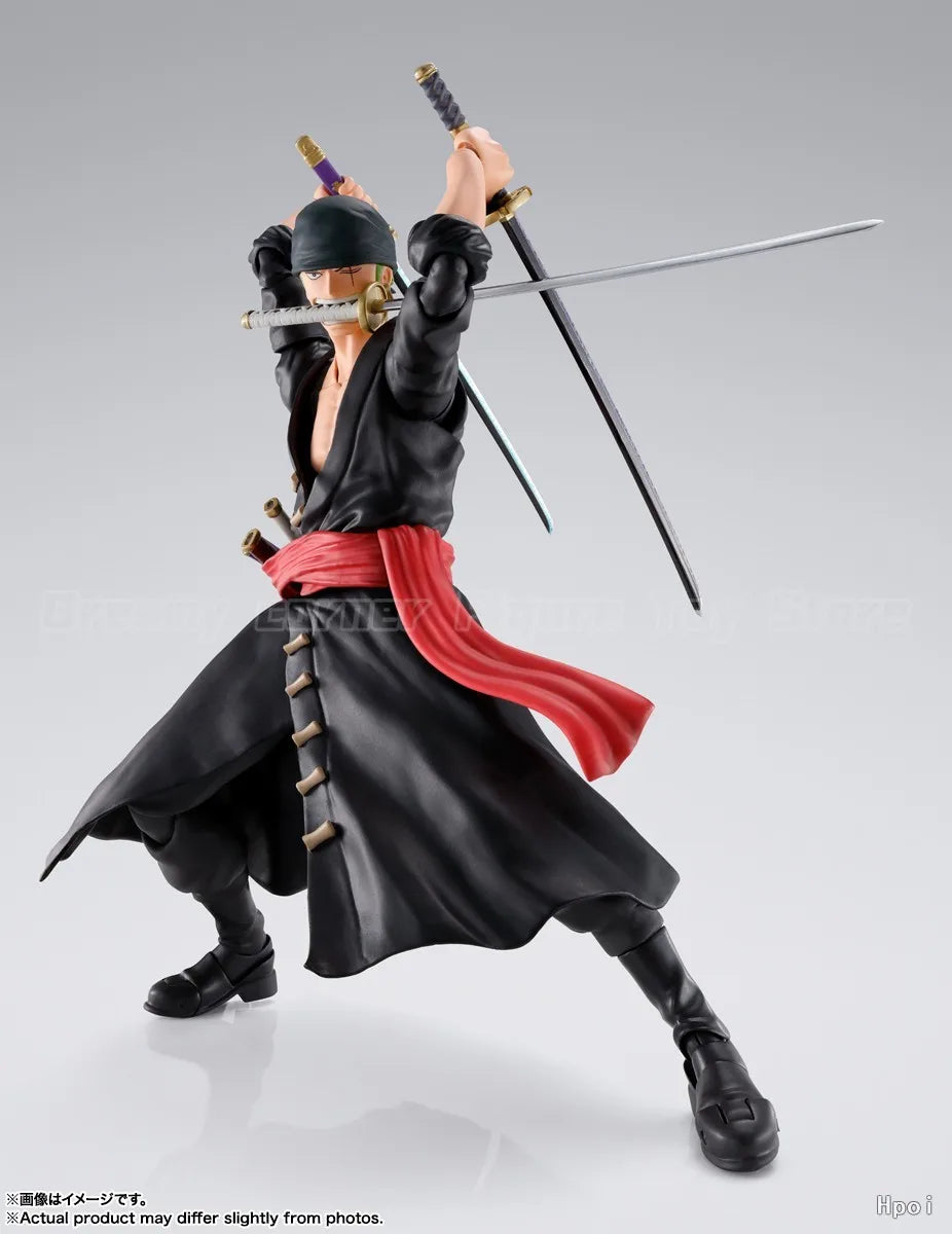 【In Stock】BANDAI SPIRITS S.H.Figuarts ONE PIECE Roronoa Zoro The Raid on Onigashima Action Figure Toys Model Collection