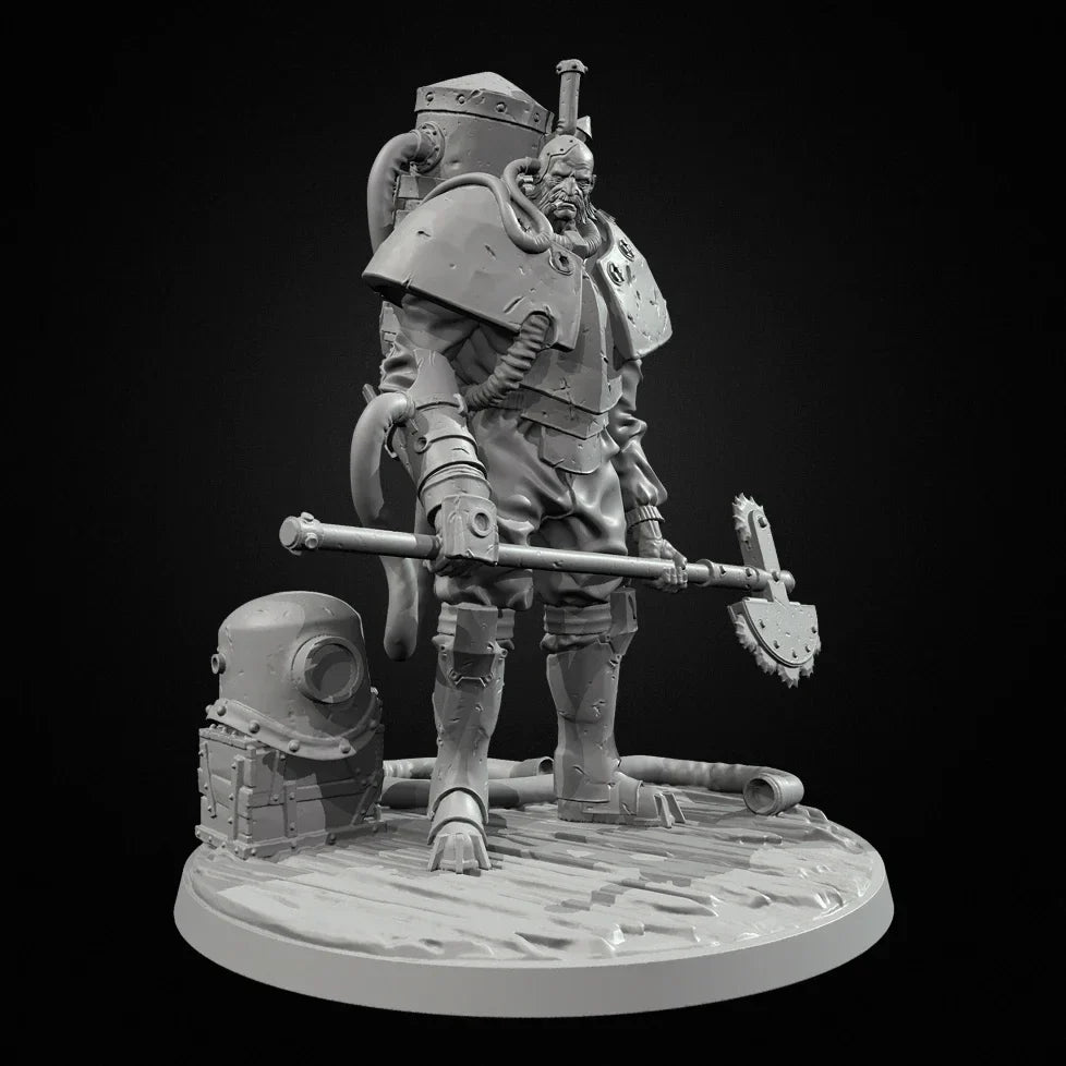 The height of man 38mm 50mm 75mm Resin model kits figure colorless and self-assembled（3D Printing ） TD-7319/3D
