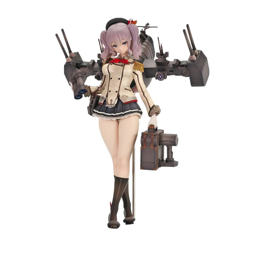 25CM Anime Fleet Collection Figure Kashima Standing Animation Model Toy Gift Collection Decoration Ornaments PVC