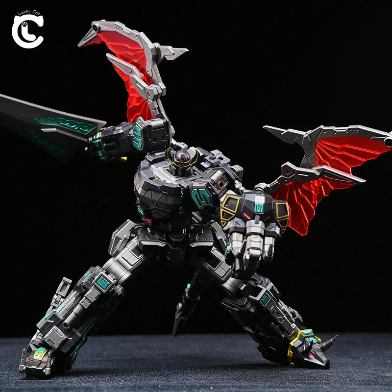 In Stock Lucky Cat MICRO COSMOS MC-03 MC-03B MC-05 BEAST LORD Anime Figure Transformation Robot Model Collection Toys Gift