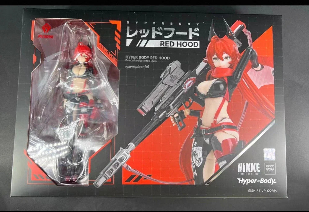 Auf Lager: NIKKE GSC Hyper Body Figur: The Goddess of Victory - Hyper Body Red Hood Anime Figur, Originalverpacktes Modell, Geschenkspielzeug