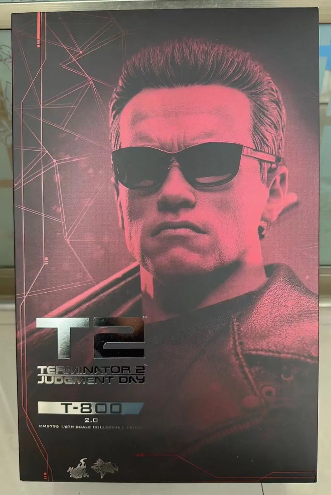 [Auf Lager] HOTTOYS HT 1/6 MMS795 Terminator 2 Tag der Abrechnung T800 2.0 Arnold Bewegliche Soldat Anzug Puppe Figur