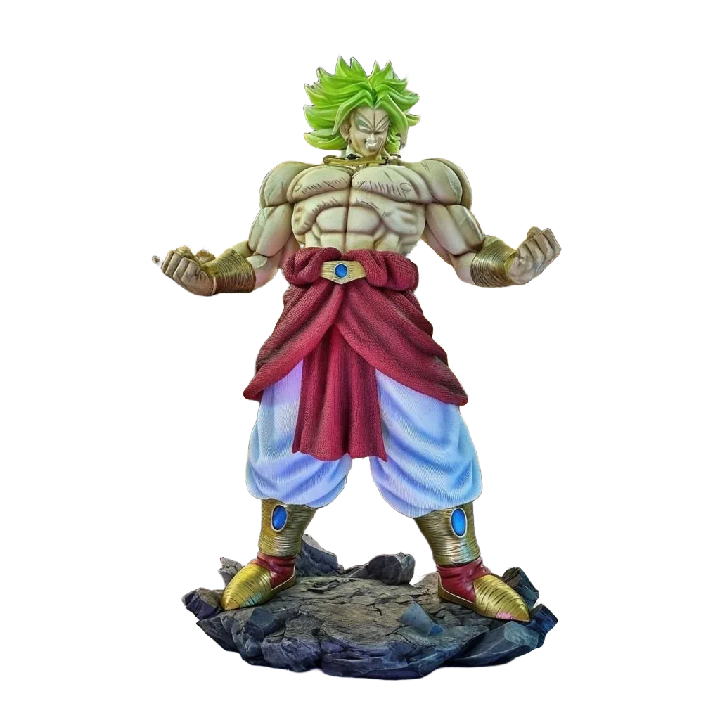 89cm Dragon Ball Broli Super Saiyan Extremely Large Anime Figure Resin Peripheral Collect Desktop Ornaments Birthday Gift Toys