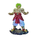 89cm Dragon Ball Broli Super Saiyan Extremely Large Anime Figure Resin Peripheral Collect Desktop Ornaments Birthday Gift Toys