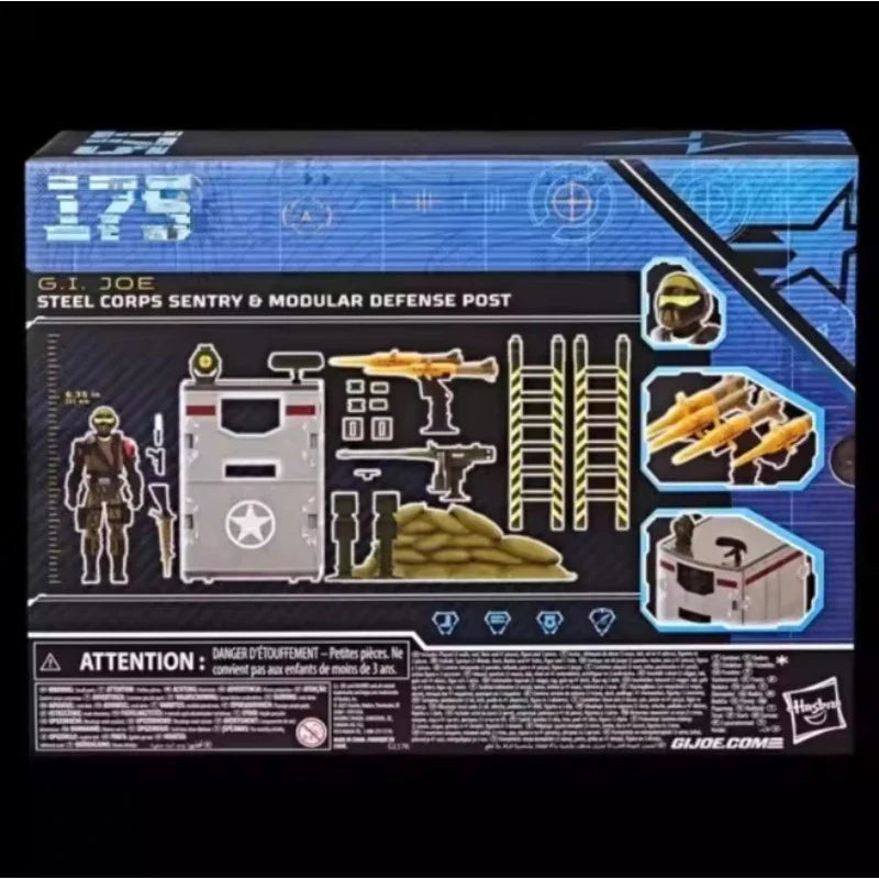 Neue Original Hasbro G.I. Joe Classified Series 175 Steel Corps Sentry & Modular Defense Post Actionfigur Modell